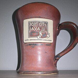 Port City Java Stoneware Mug Brown